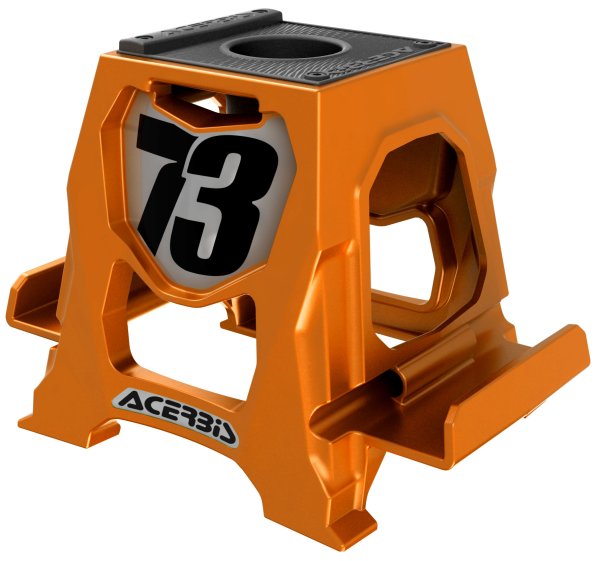 Custom Acerbis Mini Stand Phone & Pen Holder - Orange