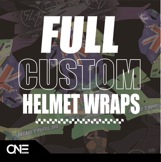 Custom Helmet Wrap