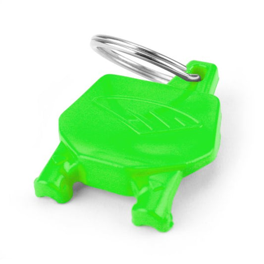 Custom Green Cycra Number Plate Keyring