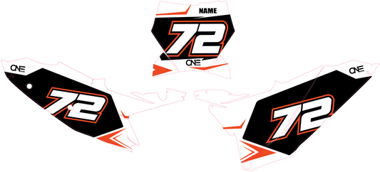 KTM 2.0 Number Boards