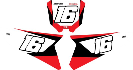 Honda Free Rider Number Plates