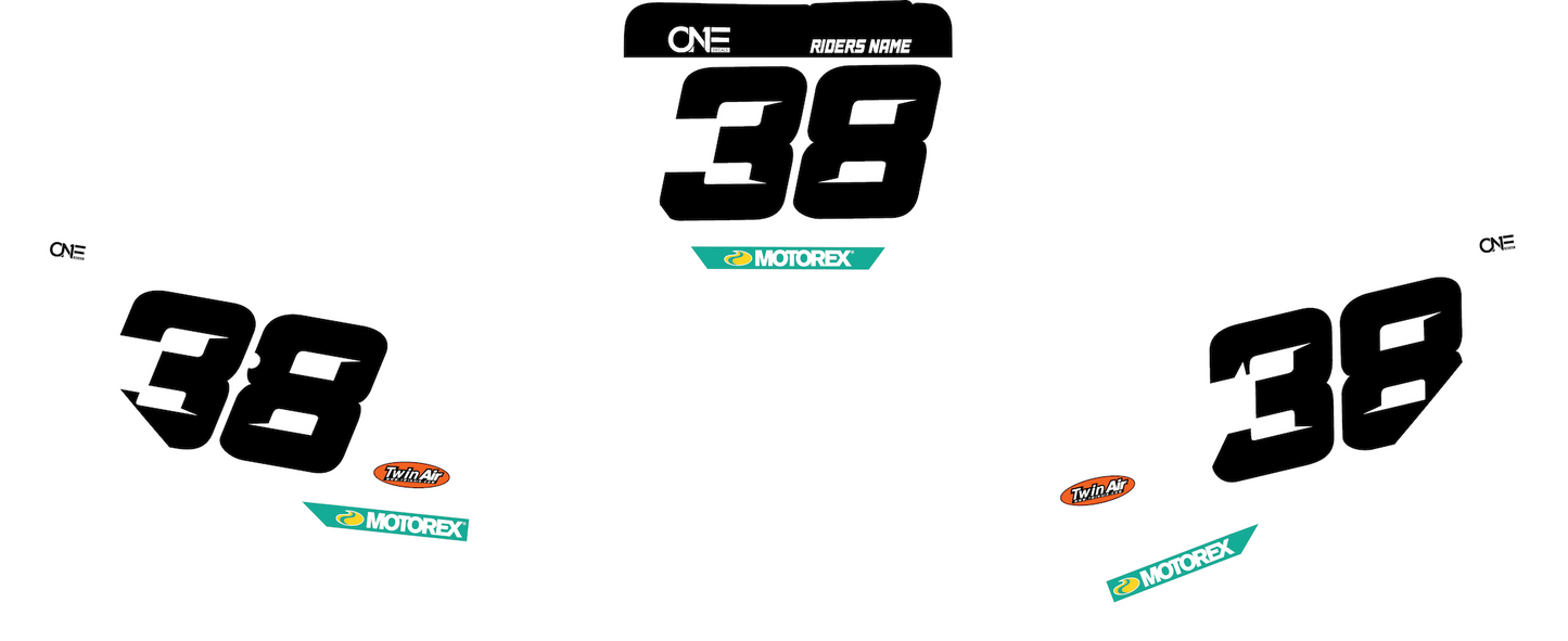 Husqvarna Factory Number Plates