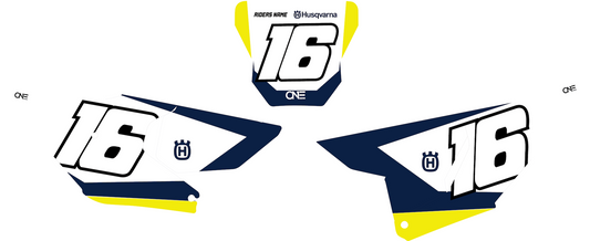 Husqvarna Free Rider Number Plates