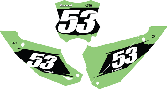 Kawasaki Pro Number Plates