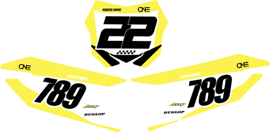 Suzuki Podium Number Plates