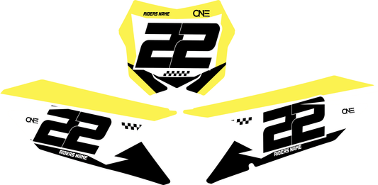 Suzuki Racer Number Plates