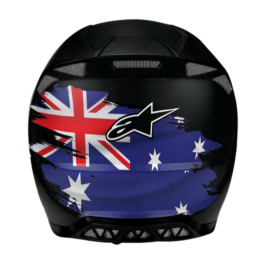 Aussie Knockout Helmet Wrap