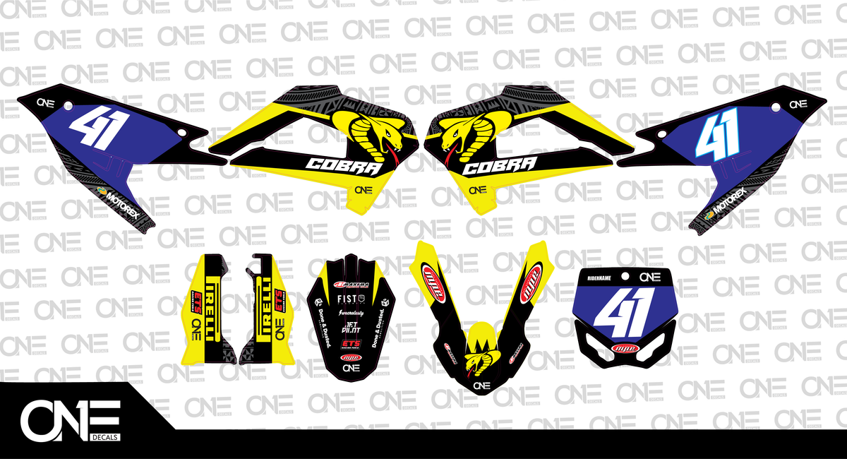 Done & Dusted Cobra Graphics Kit