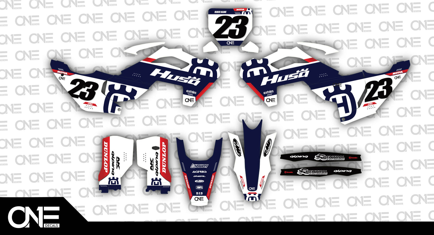 Racer Husqvarna Graphics Kit