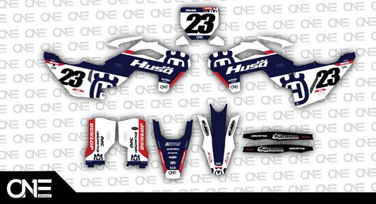 Racer Husqvarna Graphics Kit