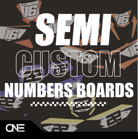 Triumph Number Plates