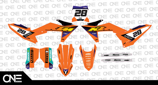 Factory KTM Graphics Kit
