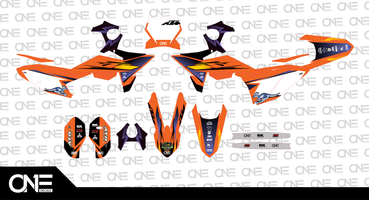 Joey KTM Graphics Kit