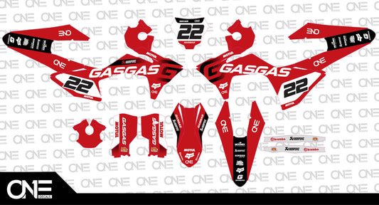 Factory Gas Gas Graphics Kit