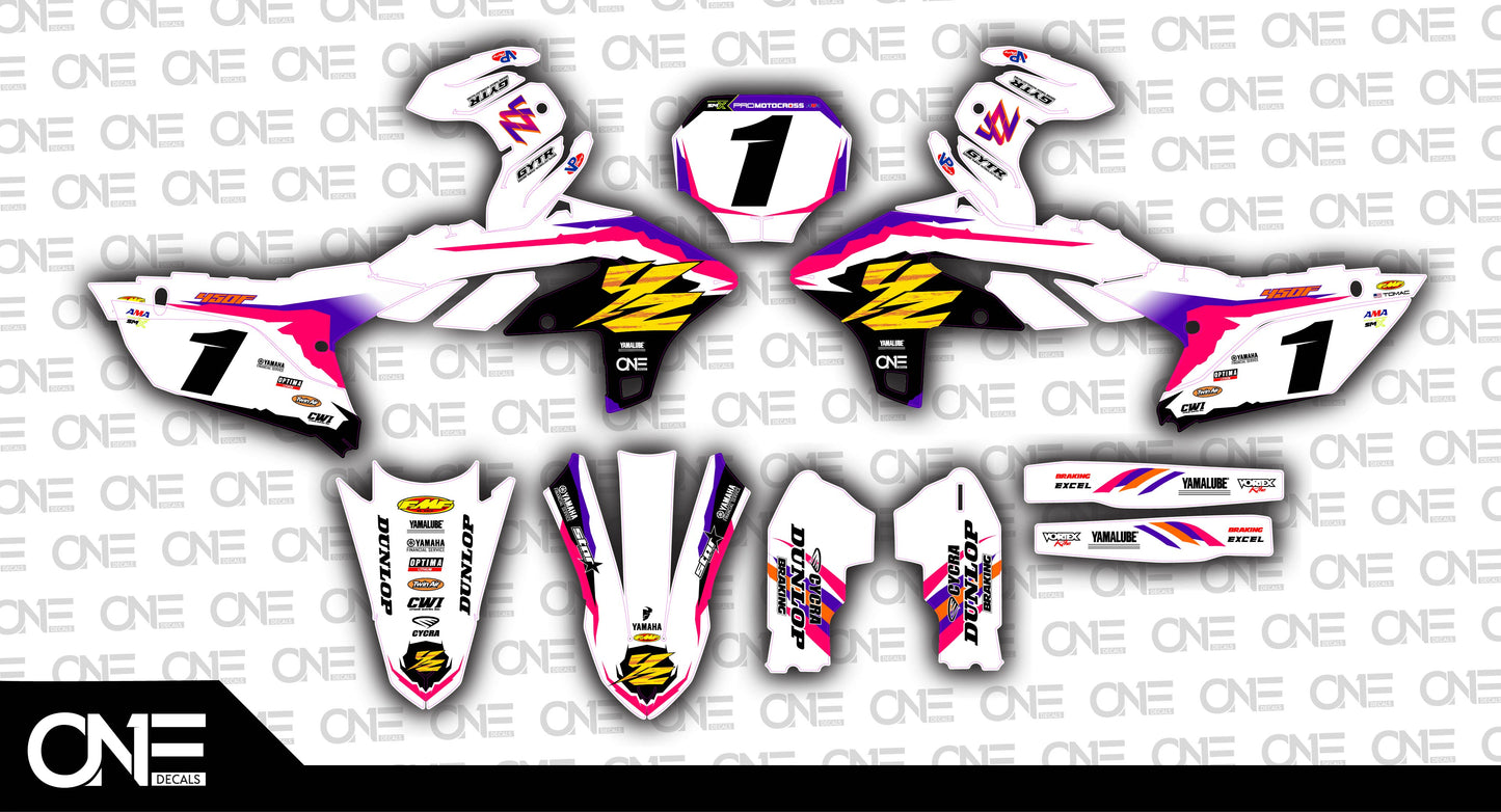 Retro Yamaha Graphics Kit