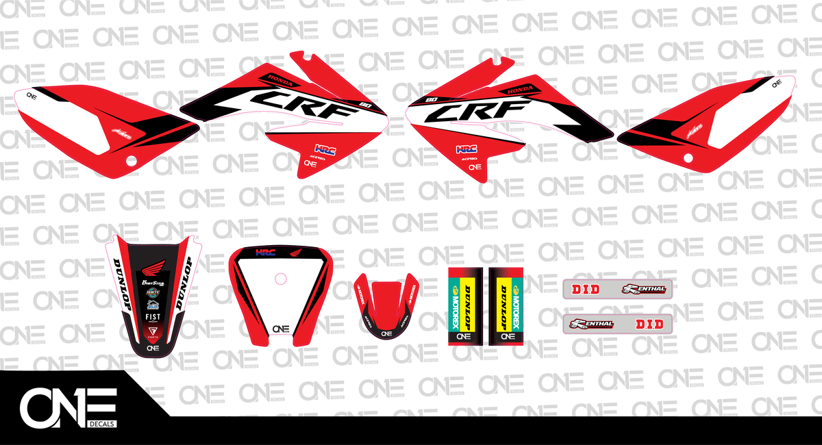 Racer Honda Graphics Kit