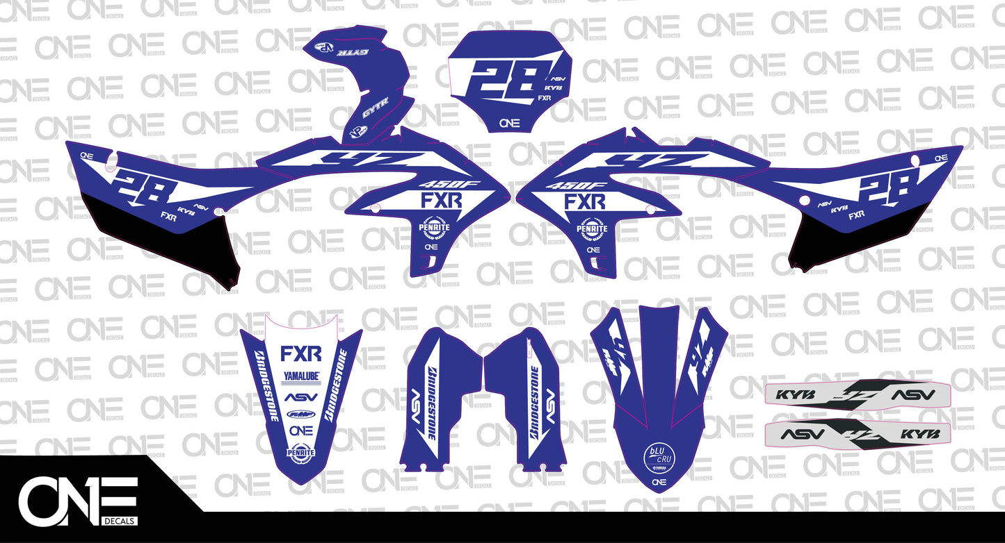 Freeride Yamaha Graphics Kit