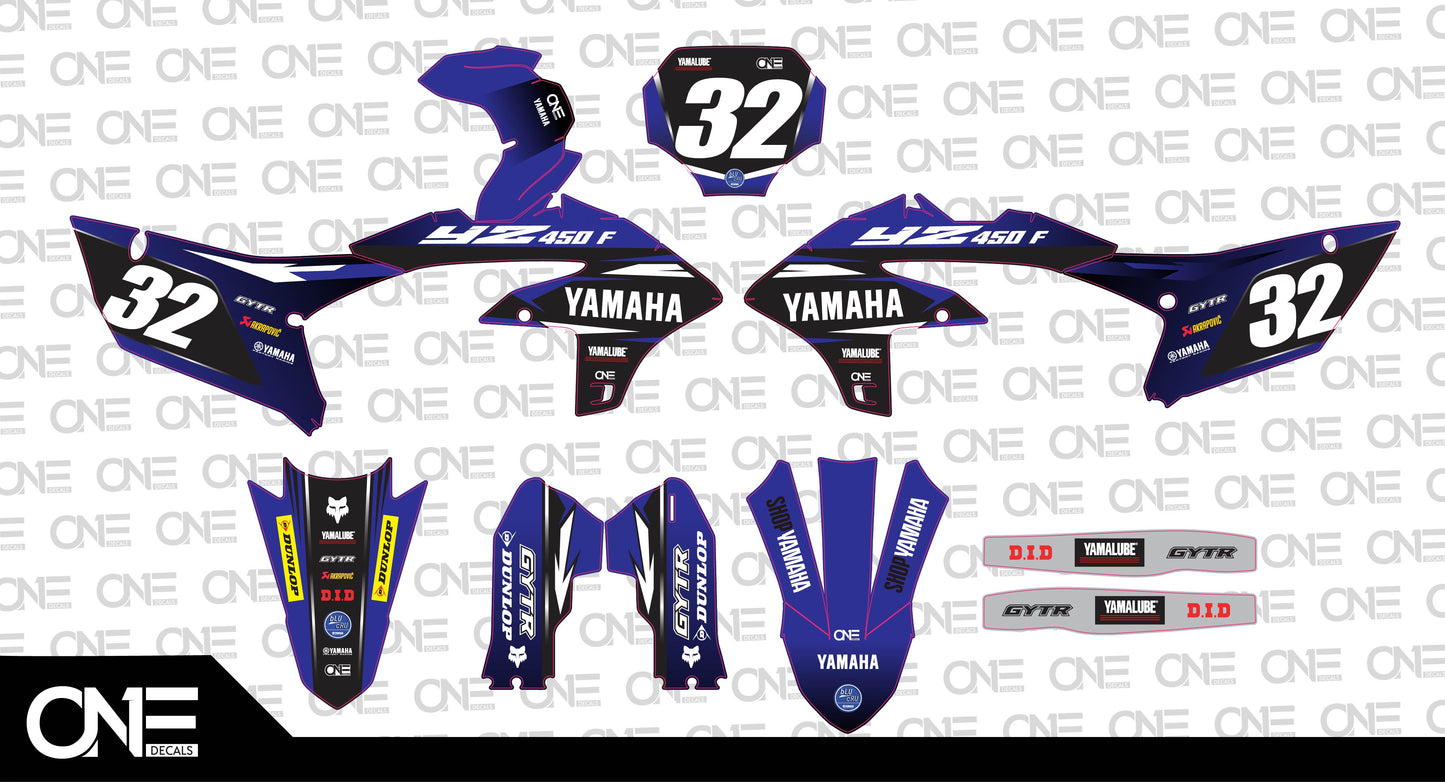Factory Yamaha Graphics Kit