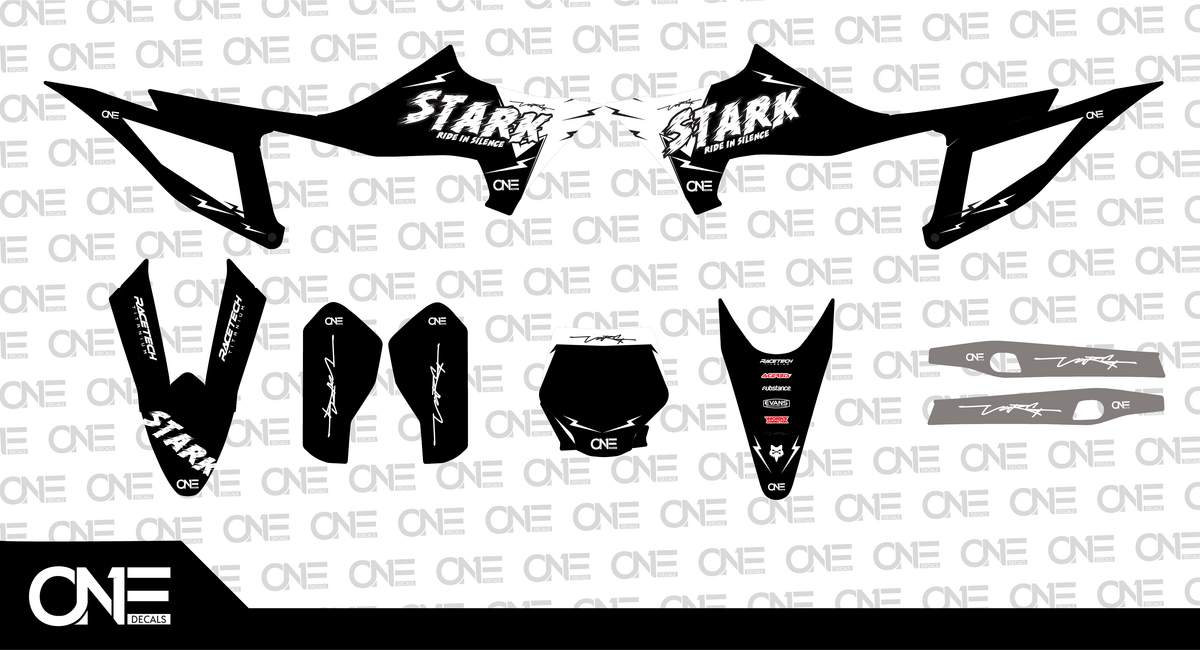 Electro Midnight Stark Varg Graphics Kit