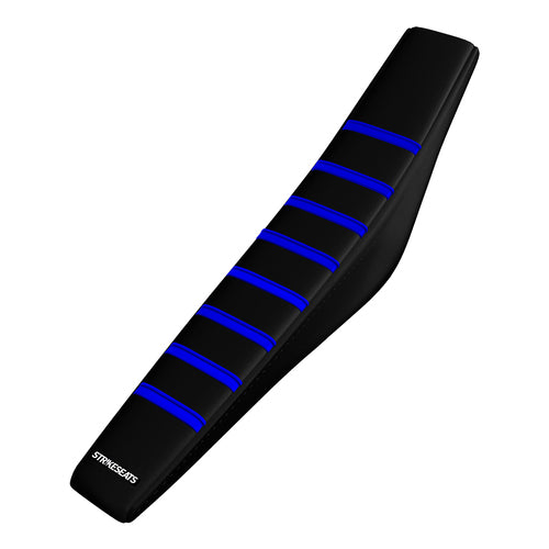 Yamaha Pleated Seat Cover - Black / Blue